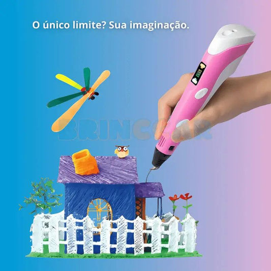 Caneta de Impressão 3D Kids